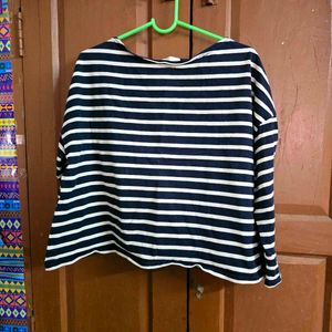 Striped Long Sleeve Top