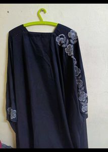 premium saudi abaya with beutiful embroidery