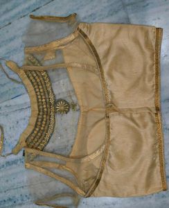 Embroidered Gold Blouse