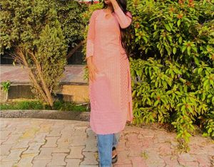 Elegant Pink Kurta