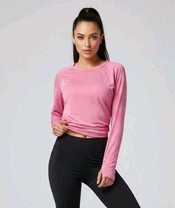 🧚🏻‍♀️Pink Long Sleeve Workout Top