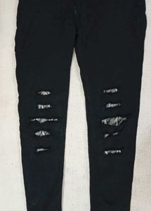 Ripped Black Jeans