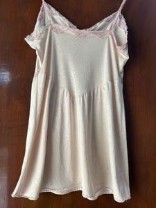 Vintage Lace Trim Cami Slip