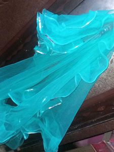 Teal Dupatta