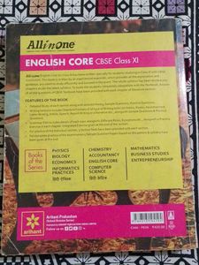 Arihant All In One English Core Class 11