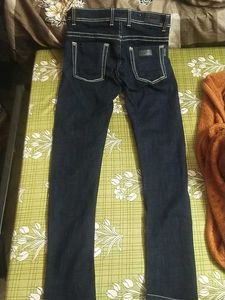 Stylish Dark Blue Denim Jeans