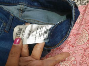 Distressed Denim Jeans