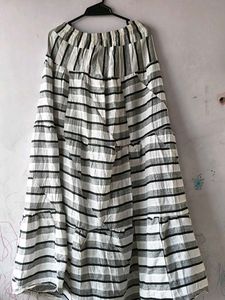 Striped Maxi Skirt
