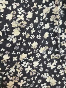 Beautiful Black N White Floral Dress