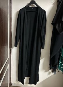 Black Long Cardigan