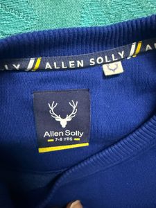 Blue Allen Solly Boys Sweatshirt