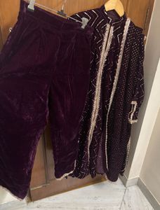 🆕Designer Velvet Pakistani Suit Set