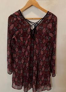 Printed Bohemian Mini Dress