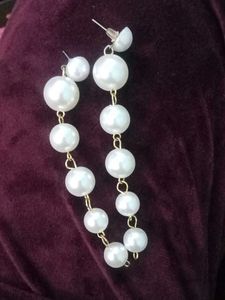Elegant Pearl Drop Earrings