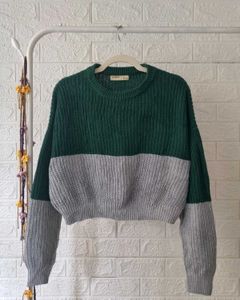 Pull&Bear Color-blocked Jumper