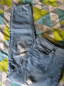 Light Blue Jeans..