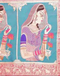 Premium Pink Banarasi Silk Saree