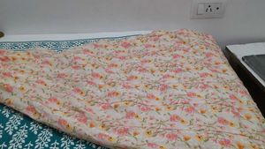 Floral Fabric with Eyelet Detail