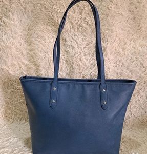 Orignal Coach Central Large Tote - Peacock