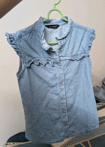 Cute Denim Top