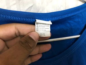 Blue Short Sleeve T Shirt