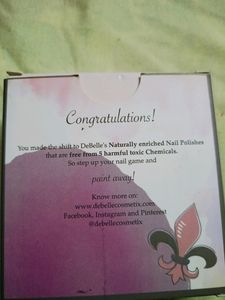 NEW DeBelle Gel Nail Polish Combo Set of 2