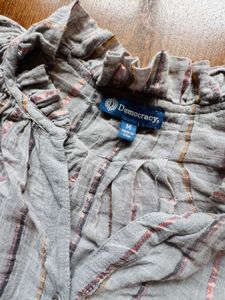 Democracy Striped Shirt - M