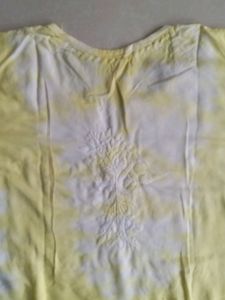 Yellow Kurti Size -XXL