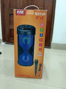New MZ M51VP Speaker w/ Mic