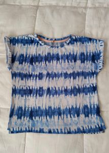Blue Tye N Dye Top