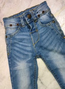 Blue Jeans Denim For 6- 9 Month Baby Girl