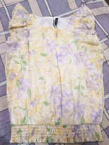 🆕 Floral Ruffle Sleeve 🔝