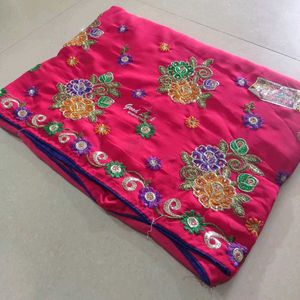Embroidery designs Saree 😍