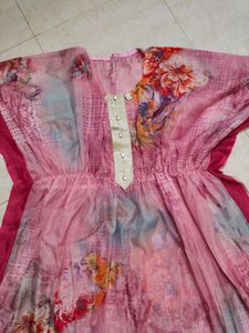 Chiffon Dupatta Kaftan