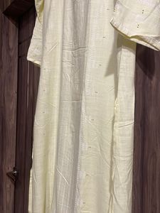 Elegant Lemon-Yellow Kurta