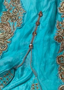 Wedding Wear Net Anarkali With Dupatta New Set