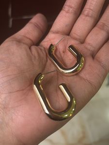 Gold Hoop Earrings