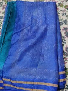 Elegant Blue Saree