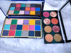 Pack Of 2 Makeup Revolution London Blush Eye shadow Palette