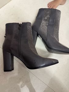 New Grey Boots