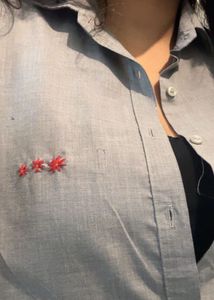 Grey Long Sleeve Shirt