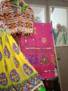 Yellow Garba Choli