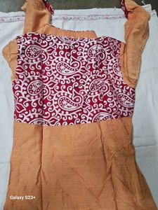 Women&#39;s Orange Salwar Kameez Suit