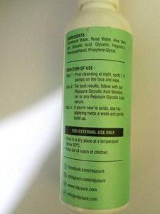 glycolic acid facial mist
