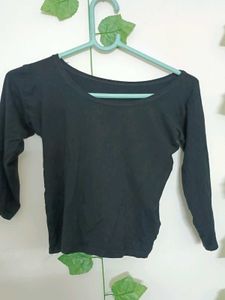 Crop Top Black