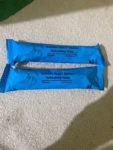 Refreshing Towel" with an "Ocean" scent