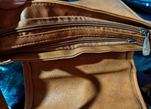 Vintage Brown Leather Shoulder Bag