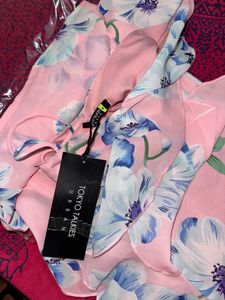 Pink Floral Dress