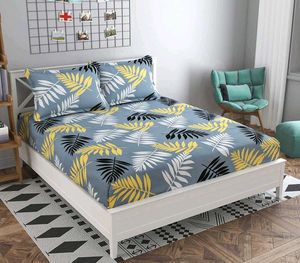 Goldey Glccoton Bedsheet