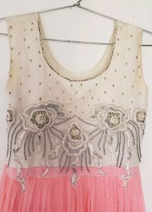 Gown With Chudidar &amp; Dupatta